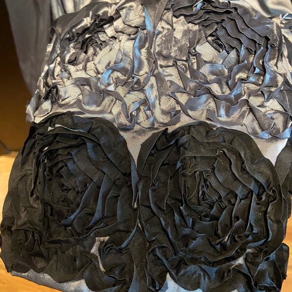 SL fashions black and silver dress - Picture 4 of 8